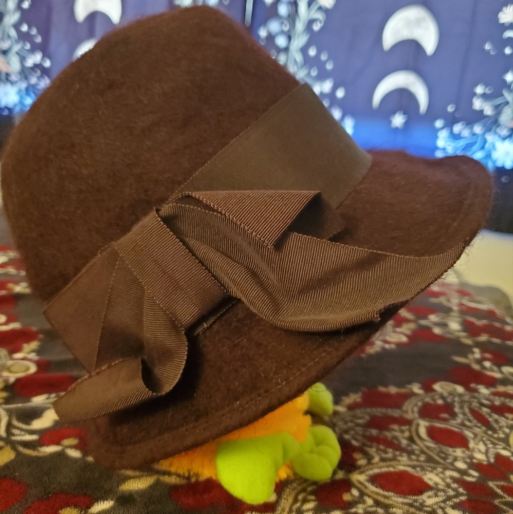 Vintage Wool Cloche